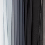 Gasa Estampado Degradé Blanco a Negro - Ribes y Casals