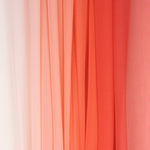 Gasa Estampado Degradé Coral - Ribes y Casals