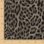 Plana Animal Print Leopardo Verde - Ribes y Casals
