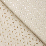 Bordado Suizo Pétalos Crudo - Ribes y Casals