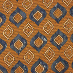 Voile Algodón Estampado Ikat Terra Índigo - Ribes y Casals