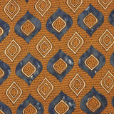 Voile Algodón Estampado Ikat Terra Índigo - Ribes y Casals