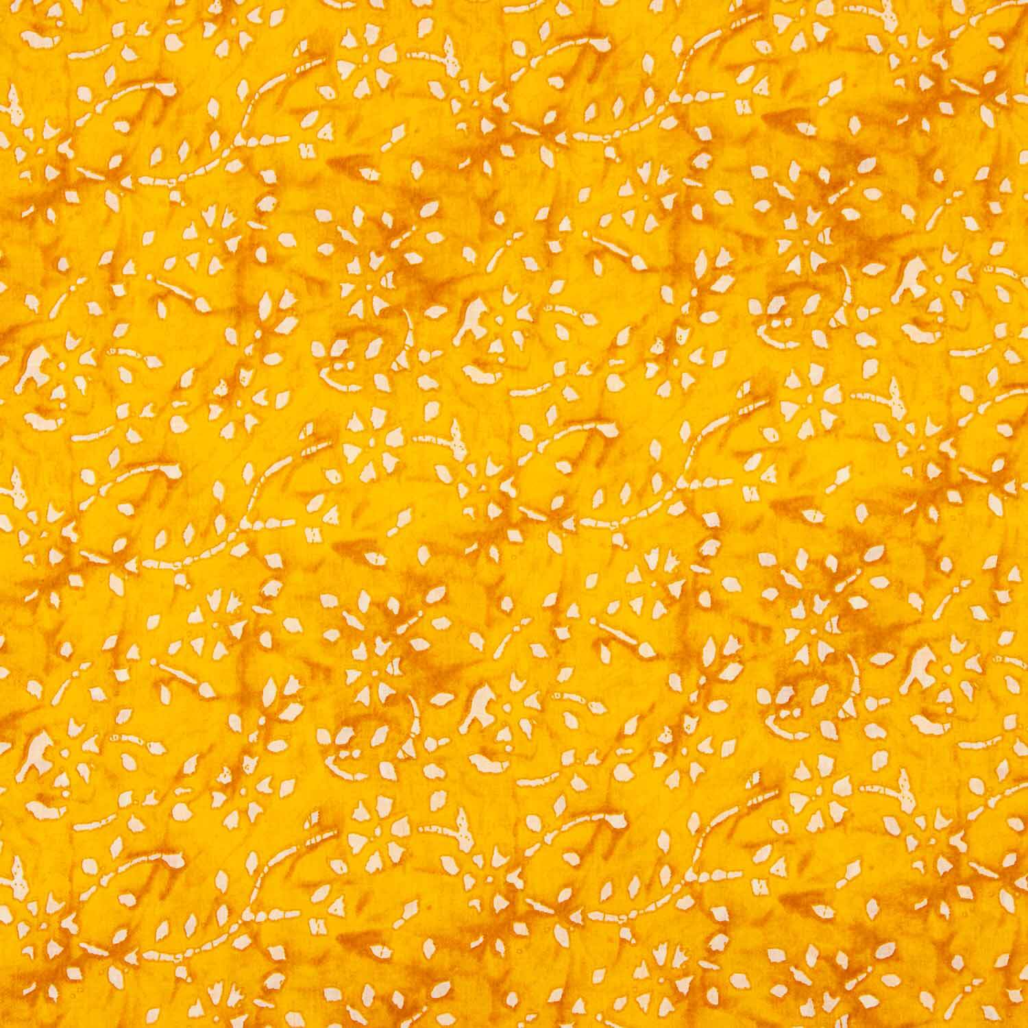 Voile Algodón Estampado Sol Amarillo - Ribes y Casals