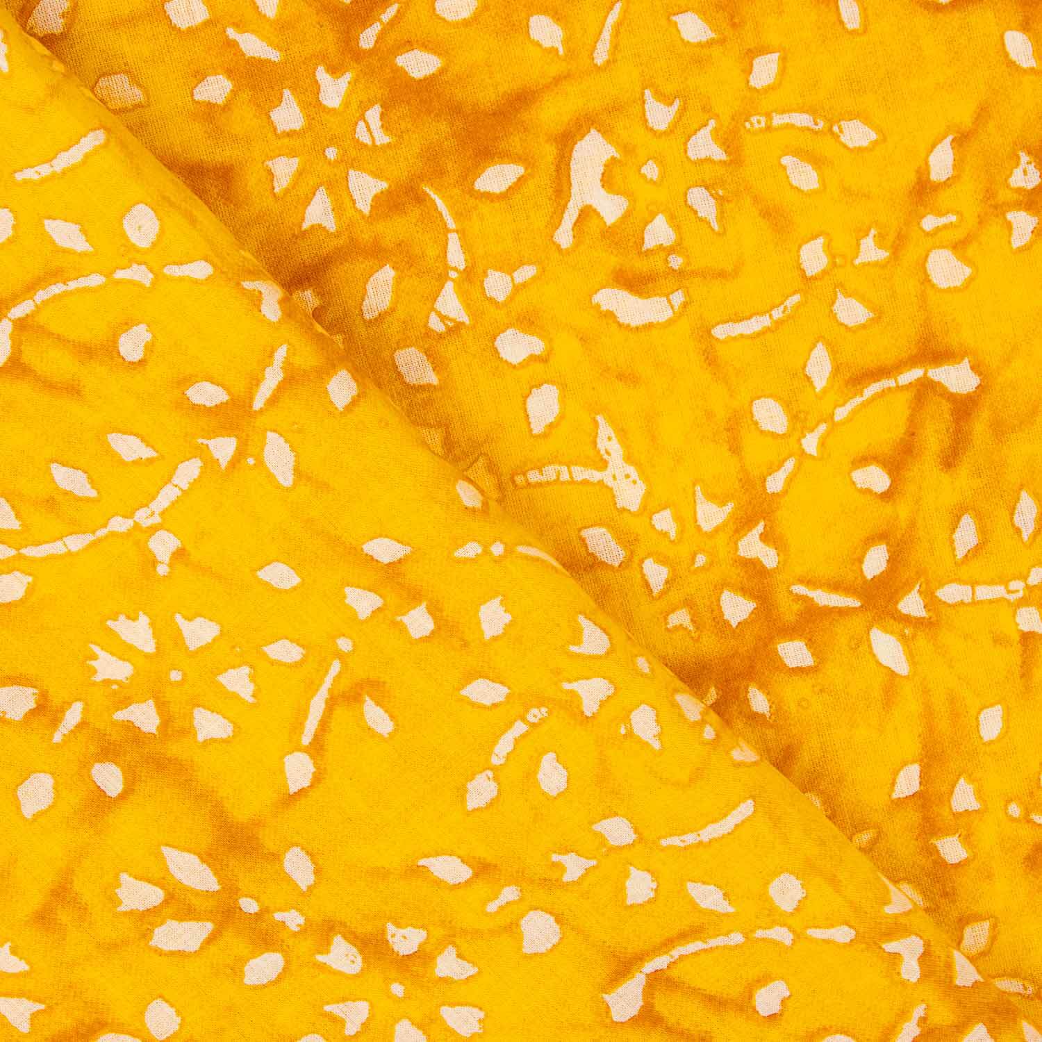 Voile Algodón Estampado Sol Amarillo - Ribes y Casals