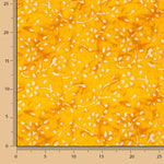 Voile Algodón Estampado Sol Amarillo - Ribes y Casals