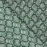 Voile Algodón Estampado Semillas Botánicas Verde - Ribes y Casals