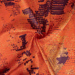 Twill Satén Pixel Coral - Ribes y Casals