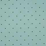 Polytecno Elástico Lunar Negro Fondo Azul Báltico - Ribes y Casals