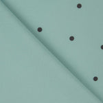 Polytecno Elástico Lunar Negro Fondo Azul Báltico - Ribes y Casals