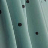 Polytecno Elástico Lunar Negro Fondo Azul Báltico - Ribes y Casals