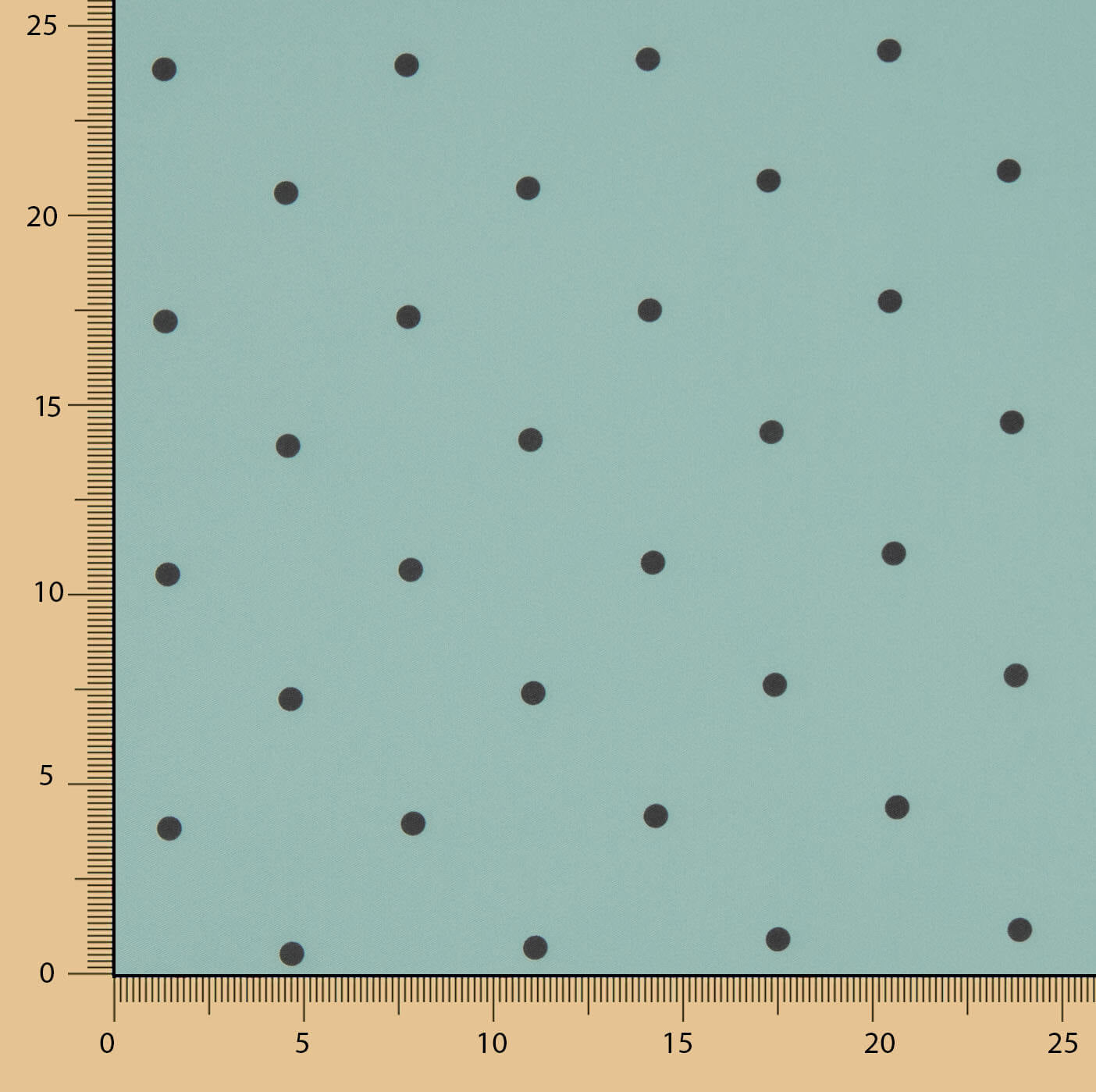 Polytecno Elástico Lunar Negro Fondo Azul Báltico - Ribes y Casals