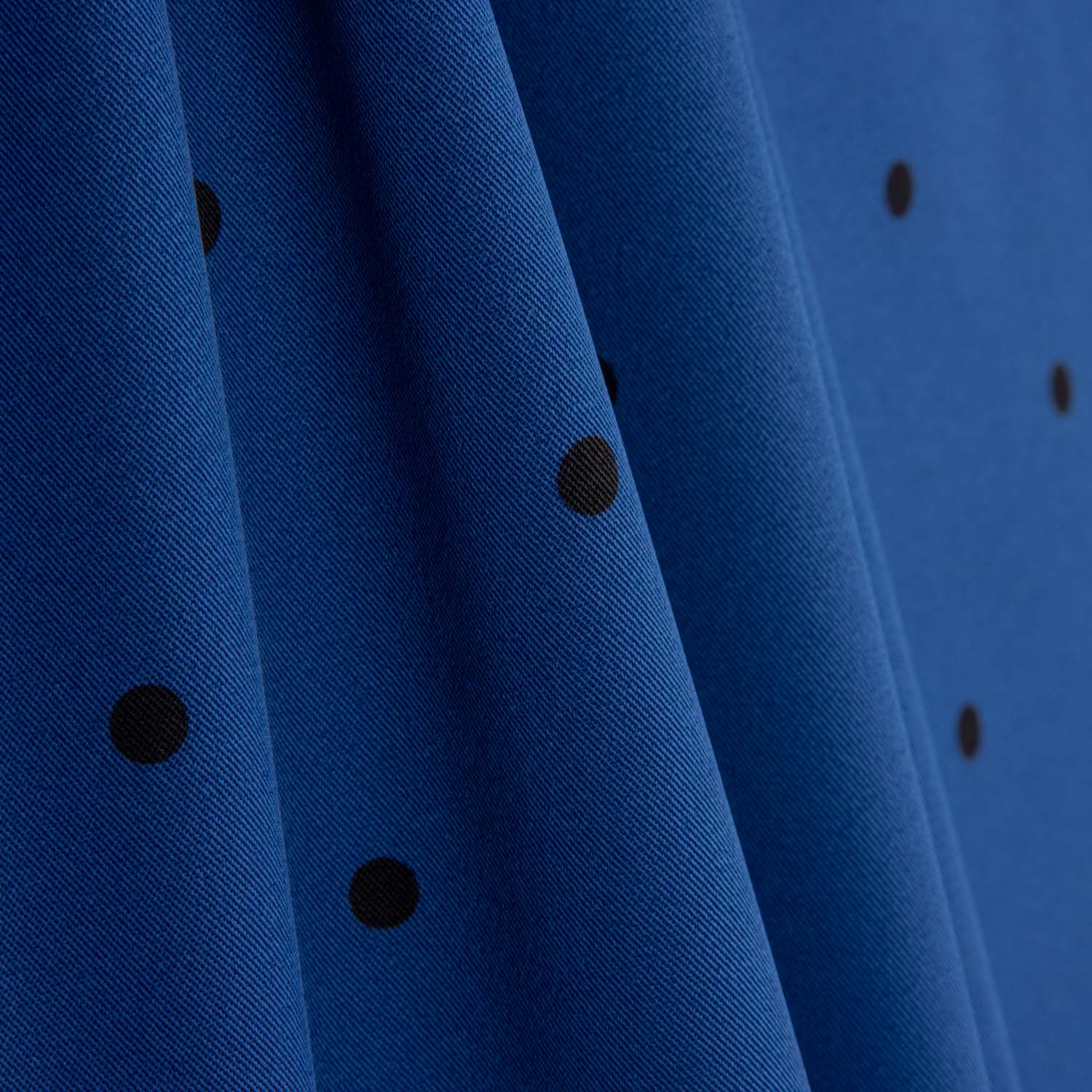 Polytecno Elástico Lunar Negro Fondo Azulina - Ribes y Casals