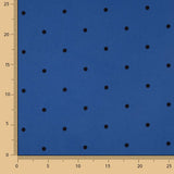 Polytecno Elástico Lunar Negro Fondo Azulina - Ribes y Casals