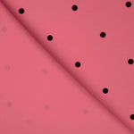 Polytecno Elástico Lunar Negro Fondo Coral - Ribes y Casals