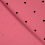 Polytecno Elástico Lunar Negro Fondo Coral - Ribes y Casals