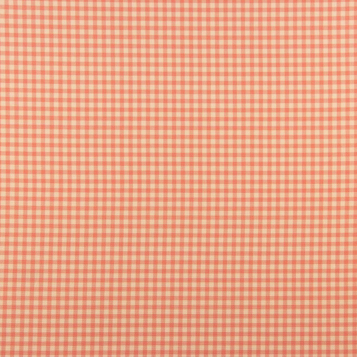 Crepe Vichy Naranja y Coral - Ribes y Casals