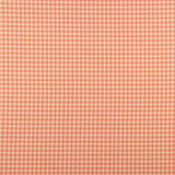 Crepe Vichy Naranja y Coral - Ribes y Casals