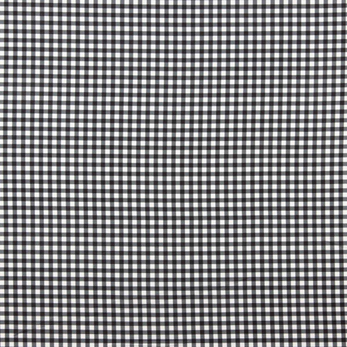 Crepe Vichy Negro y Blanco - Ribes y Casals