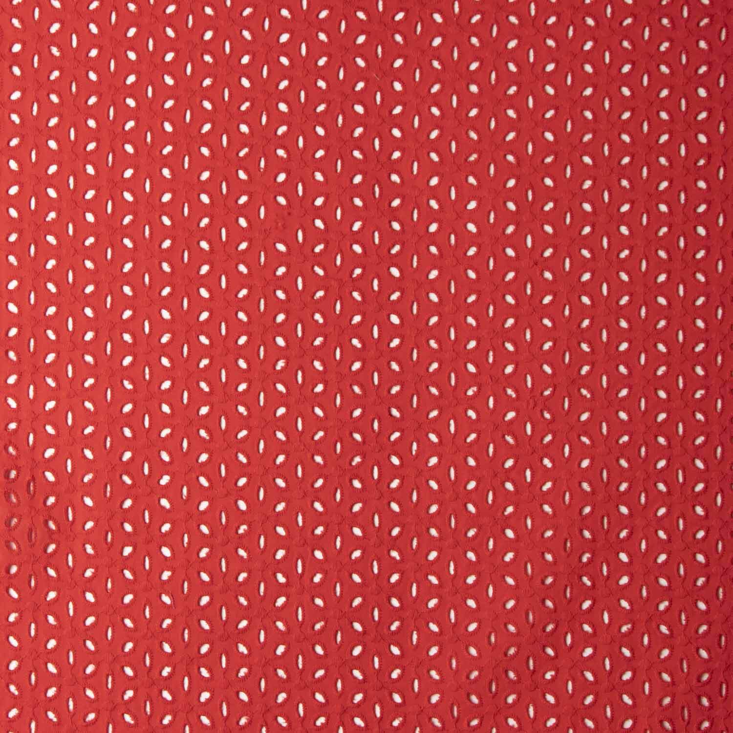 Bordado Suizo Pétalos Rojo - Ribes y Casals