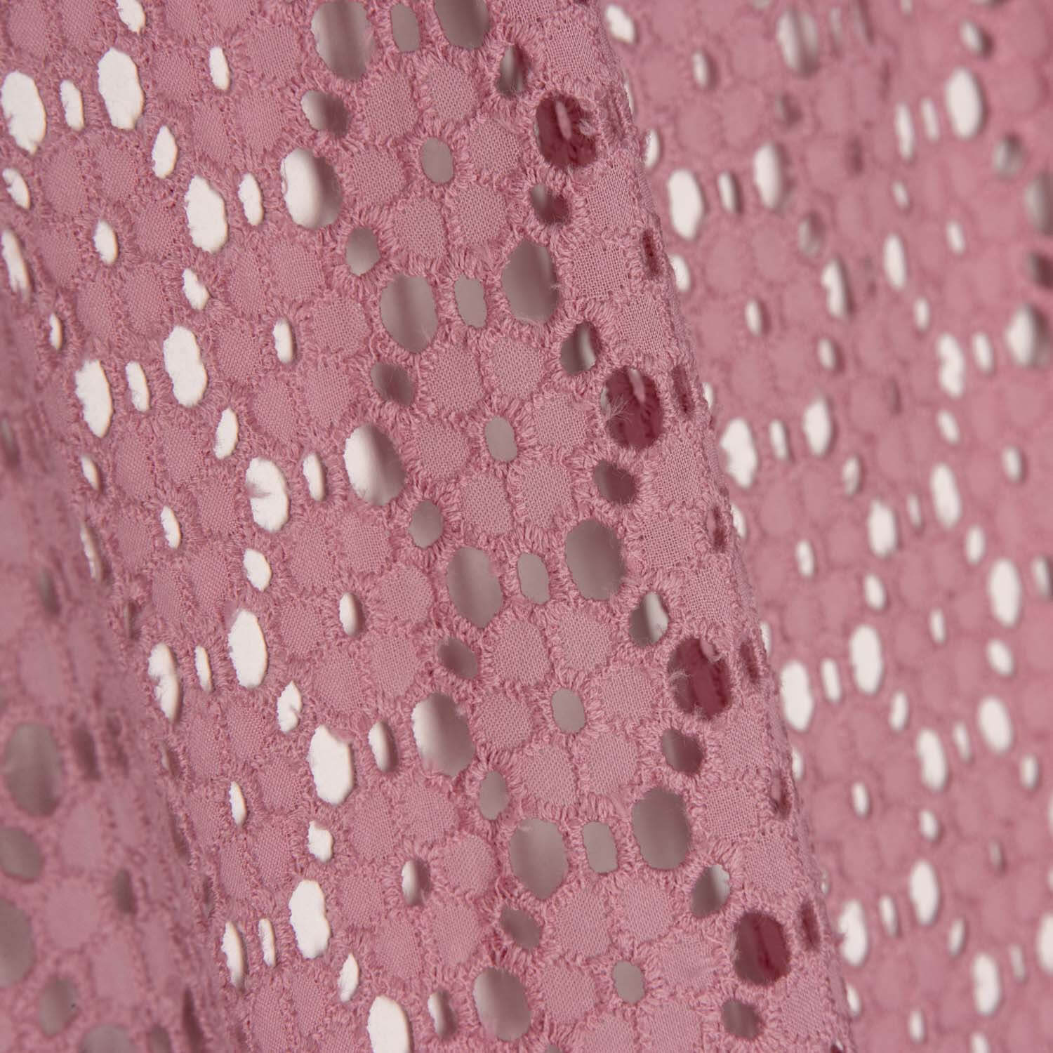 Bordado Suizo Margarita Rosa Palo - Ribes y Casals