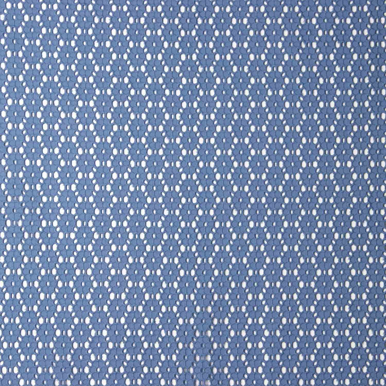 Bordado Suizo Margarita Azul Denim Oscuro - Ribes y Casals