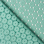 Bordado Suizo Margarita Verde Agua - Ribes y Casals