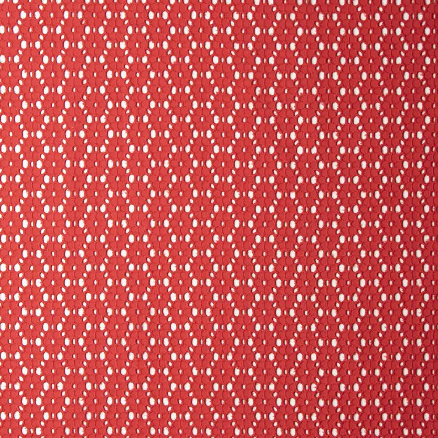 Bordado Suizo Margarita Rojo - Ribes y Casals