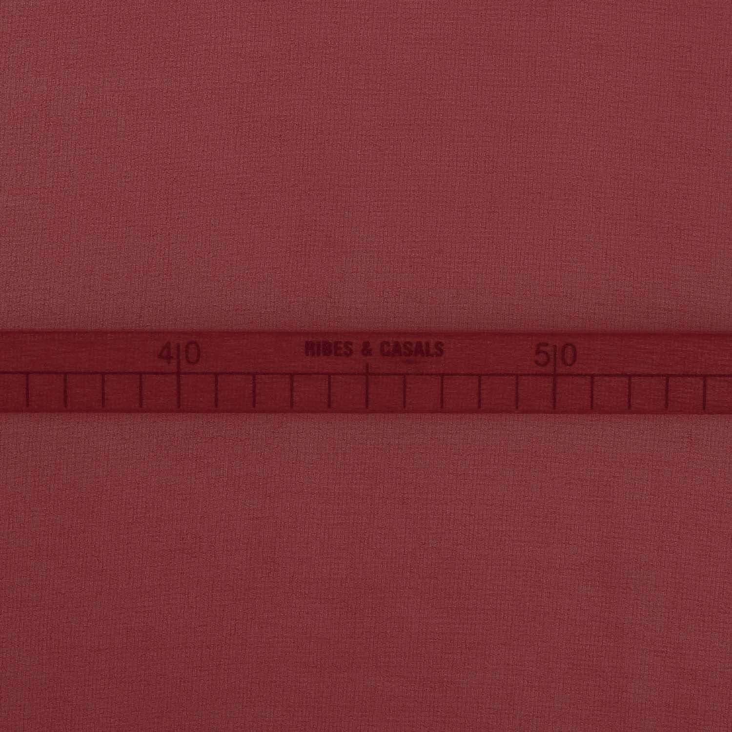 Gasa Chiffon Rojo Oscuro - Ribes y Casals