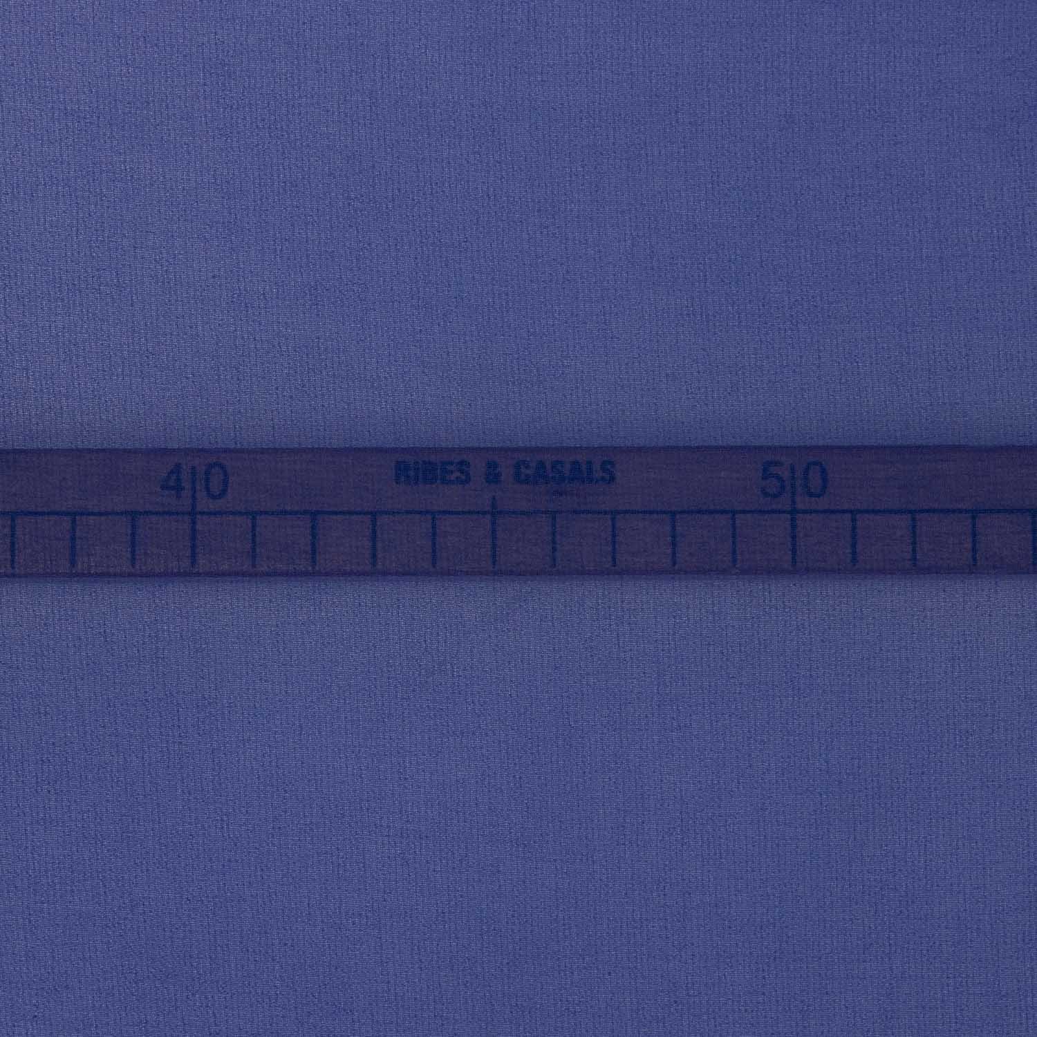Gasa Chiffon Azul Real - Ribes y Casals