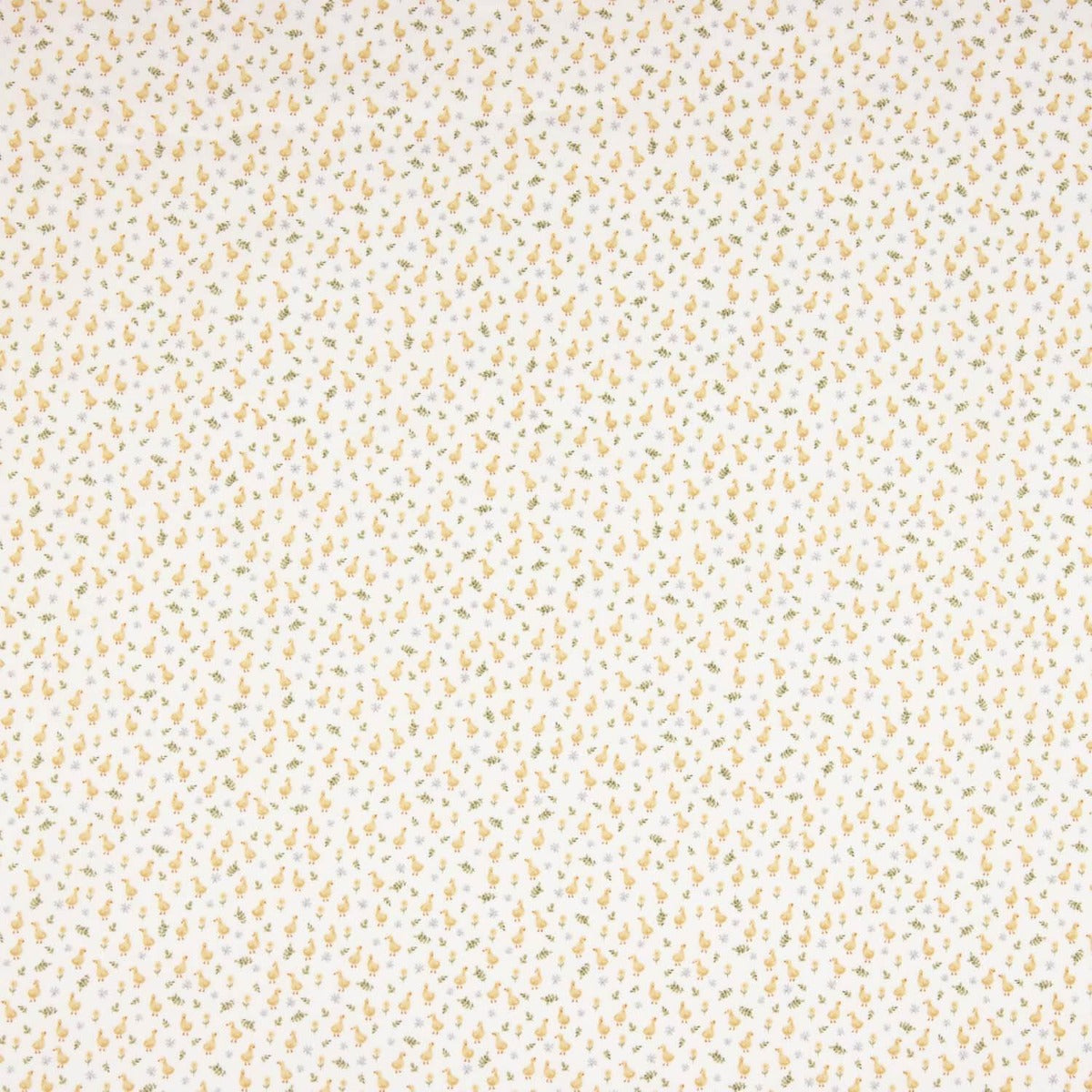 Popelín Minerva Jardín Pollitos - Ribes y Casals