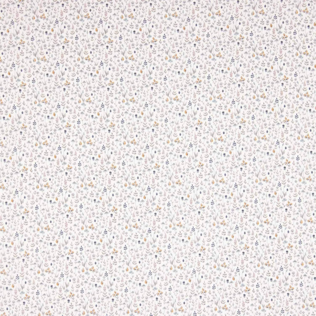 Popelín Minerva Jardín Azul - Ribes y Casals