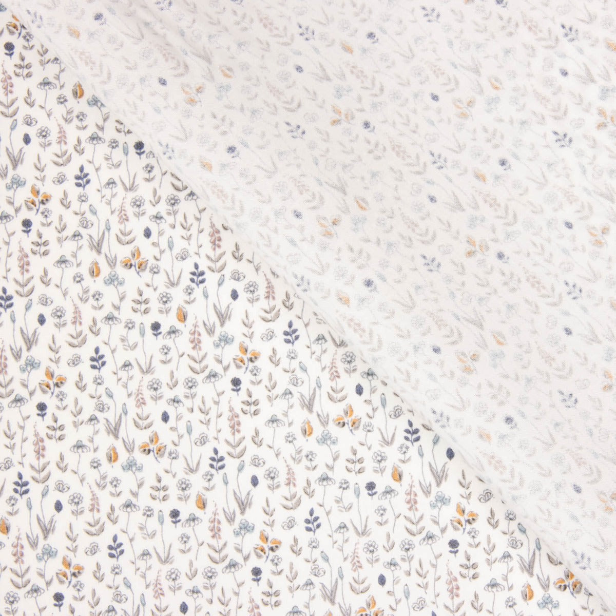 Popelín Minerva Jardín Azul - Ribes y Casals