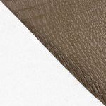 Polipiel Backing Cocodrilo Marrón - Ribes y Casals