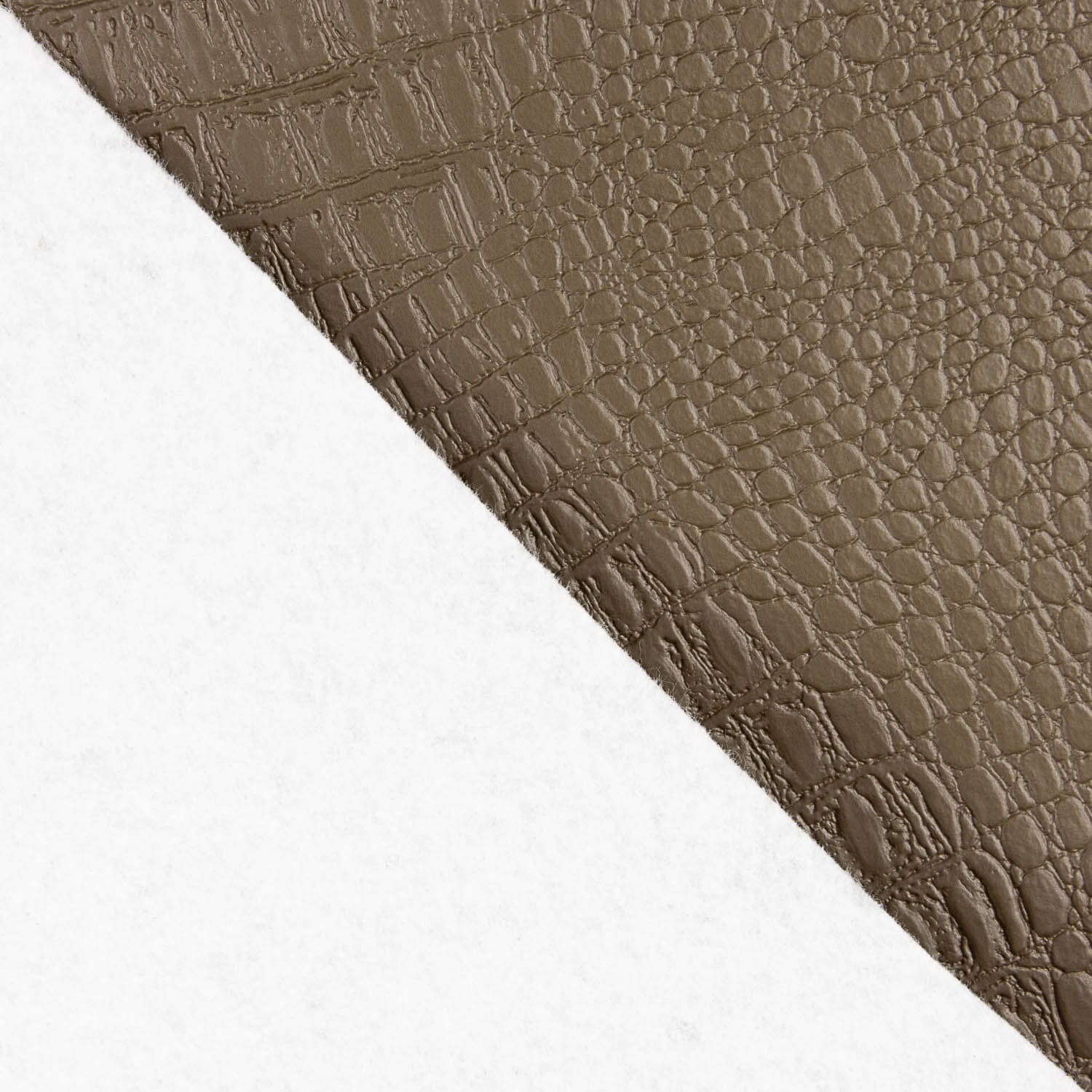 Polipiel Backing Cocodrilo Marrón - Ribes y Casals