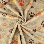 Coralina Estampada Huellas de Animales Beige - Ribes y Casals