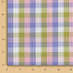 Doble Gasa Bambula Reversible Cuadro Pastel - Ribes y Casals