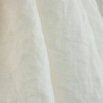 Visillo 100% Lino Blanco Natural - Ribes y Casals
