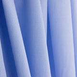 Voile Algodón Azul-Blanco Rayado Fino - Ribes y Casals
