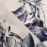 Satén Poliéster Estampada Jardín Nocturno - Ribes y Casals