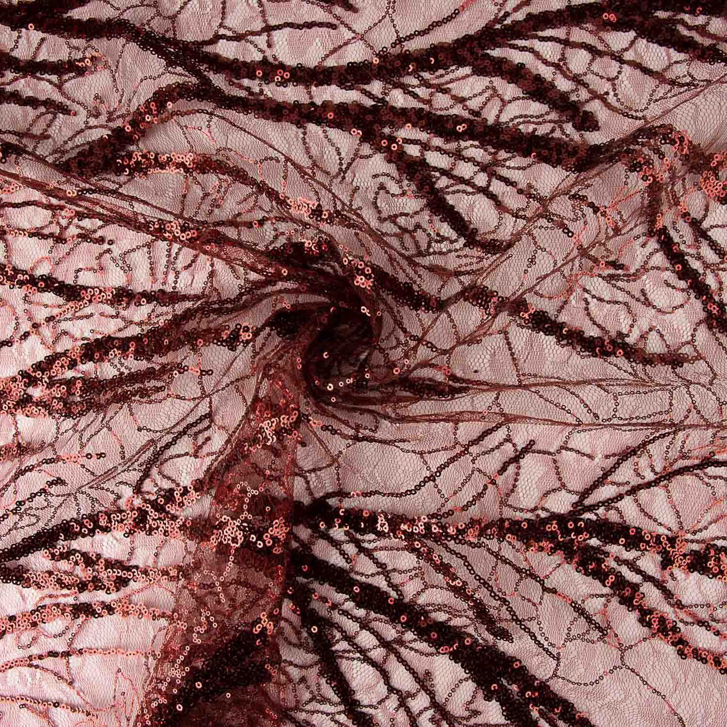 Tul Fantasía Lentejuela Roja - Ribes y Casals