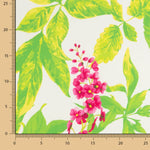 Satén Estampado Flor Mooma - Ribes y Casals