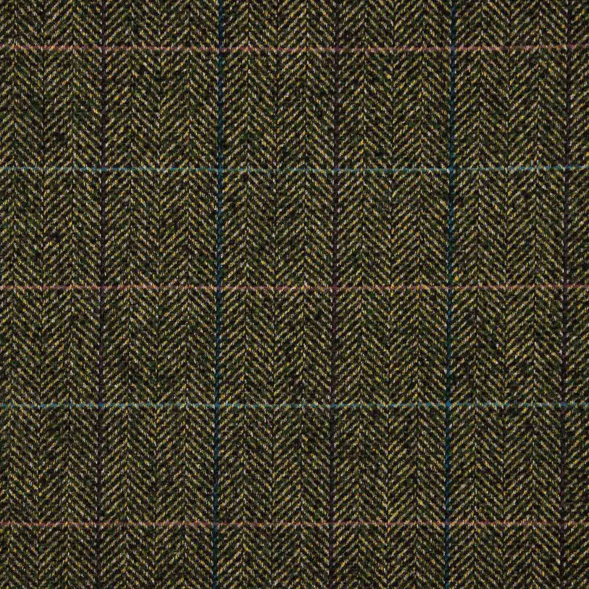 Tela Abrigo Espiga Verde Botella - Ribes y Casals