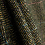 Tela Abrigo Espiga Verde Botella - Ribes y Casals