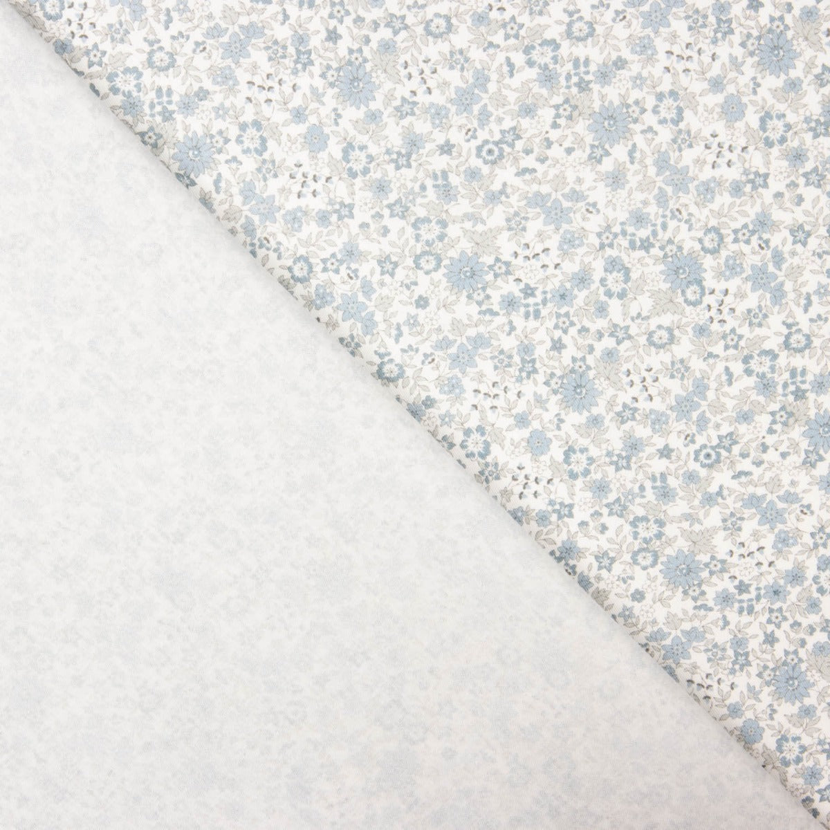 Batista Algodón Niebla Floral - Ribes y Casals