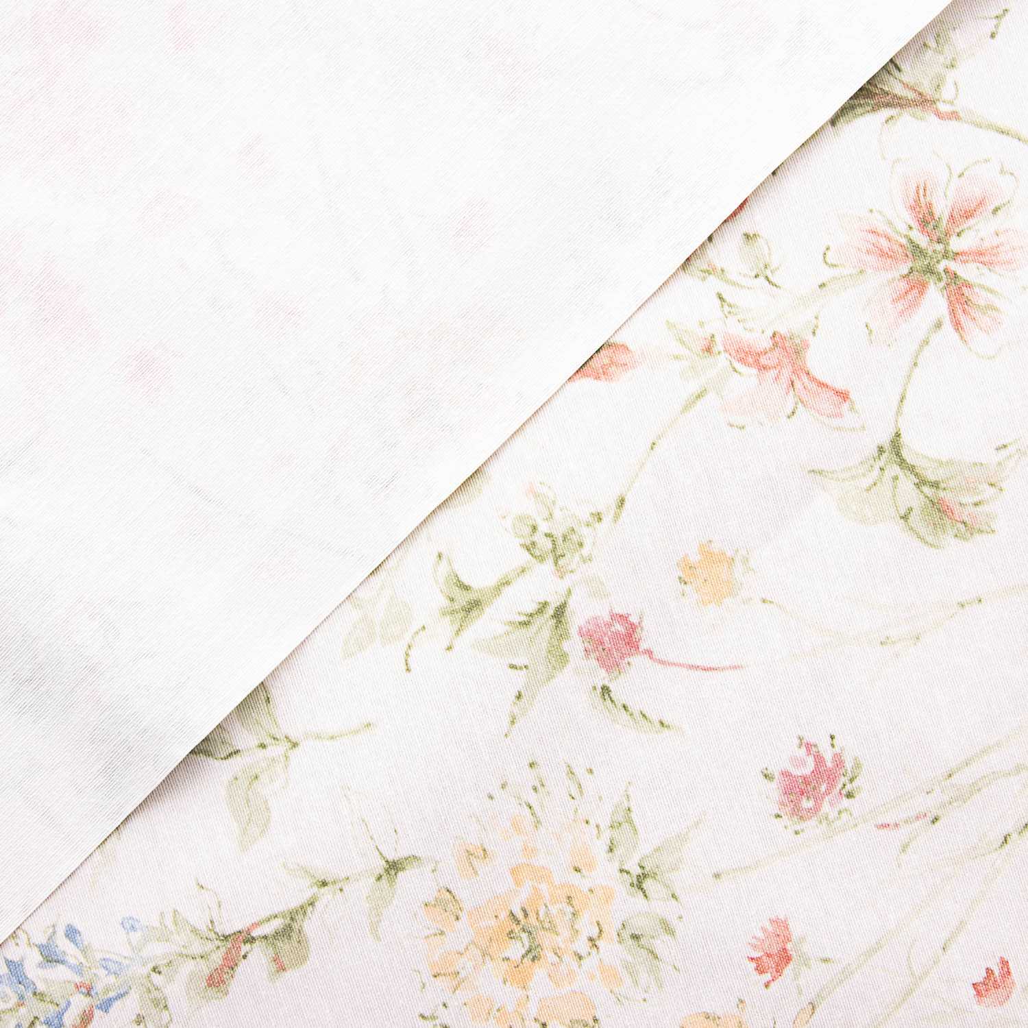 Mantel Resinado Floral Suave Beige - Ribes y Casals