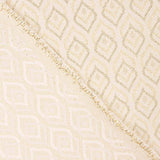 Loneta Jacquard Lágrima Lurex Crudo - Ribes y Casals