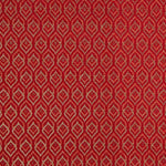 Loneta Jacquard Lágrima Lurex Rojo - Ribes y Casals