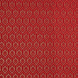 Loneta Jacquard Lágrima Lurex Rojo - Ribes y Casals