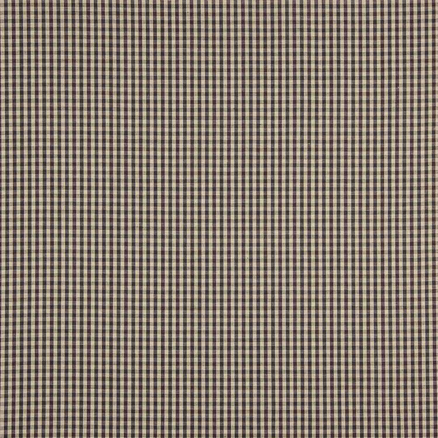 Vichy Algodón Gris Oscuro-Camel - Ribes y Casals