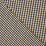 Vichy Algodón Gris Oscuro-Camel - Ribes y Casals